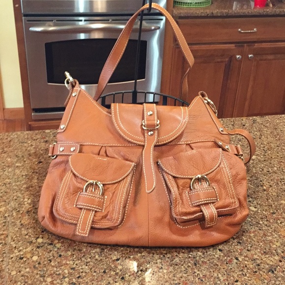barr & barr new york Handbags - EUC BARR& BARR NEW YORK LEATHER SHOULDER BAG